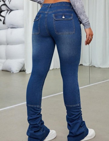 Jeans Shein, albastru