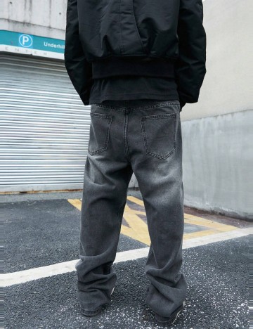 Jeans Shein MANFINITY, gri