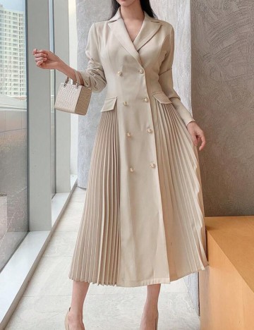 Rochie maxi Shein, bej