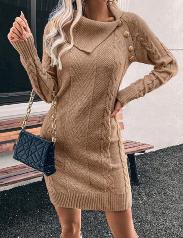 Rochie mini Shein, bej