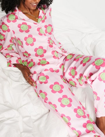 Compleu pijamale ASOS, mix culori