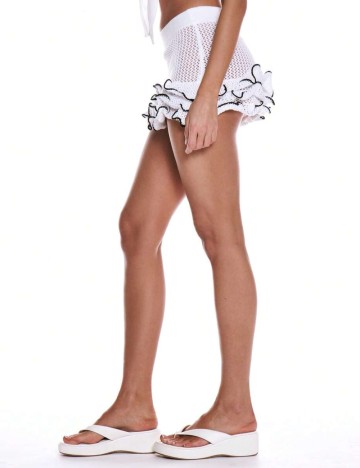 Fustă mini Shein, alb