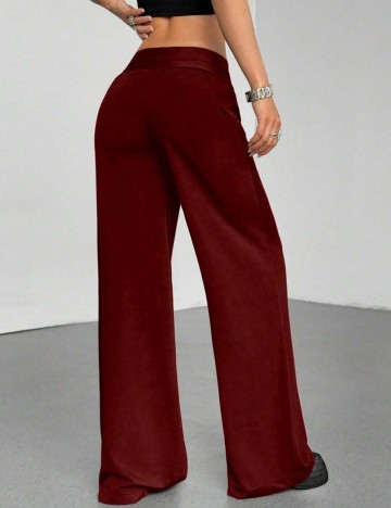 Pantaloni Shein, vișiniu