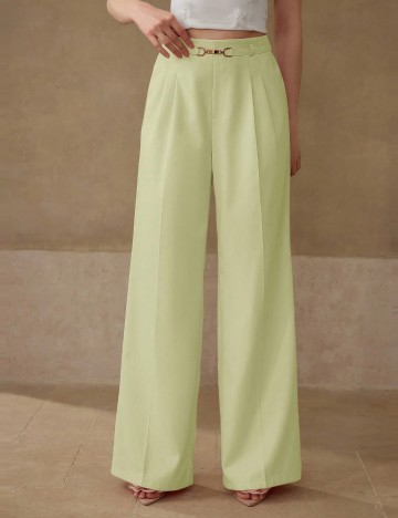 Pantaloni Shein MOTF, verde