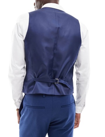 Vestă ASOS, bleumarin