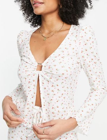 Bluză The Frolic, alb