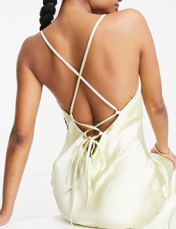 Rochie maxi ASOS, galben