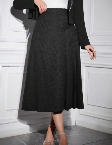 Fustă midi Shein, negru