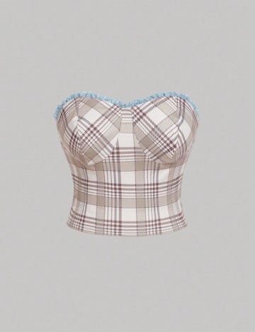 Top Shein Curve+, maro