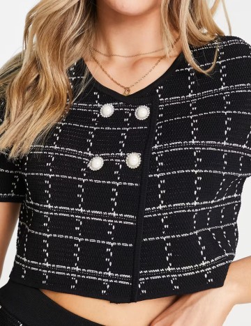 Top Urban Revivo, negru