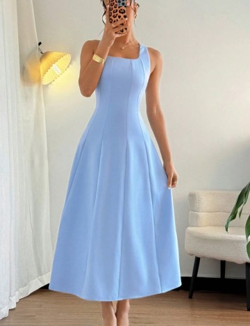 Rochie midi Shein, albastru