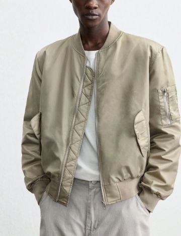 Jachetă Shein MANFINITY, verde