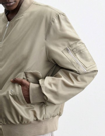 Jachetă Shein MANFINITY, verde