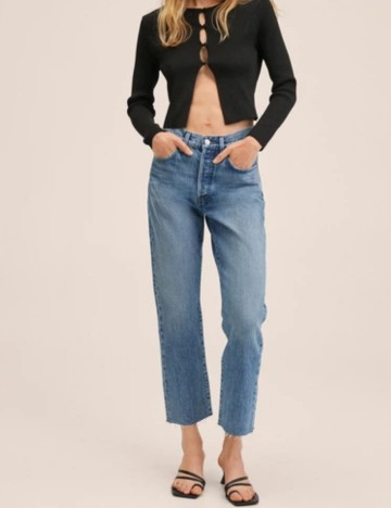 Jeans Mango, albastru