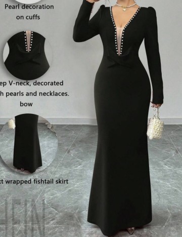 Rochie maxi Shein, negru