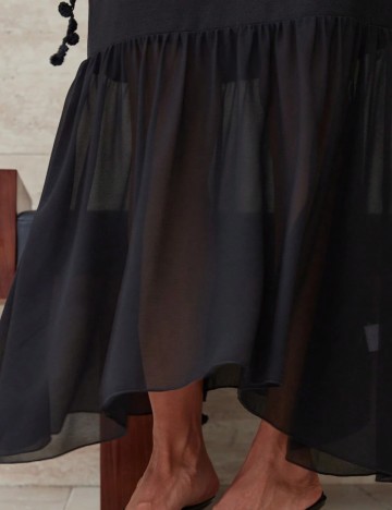 Rochie midi Shein DAZY  LESS, negru