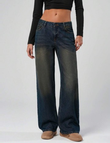 Jeans Shein, albastru