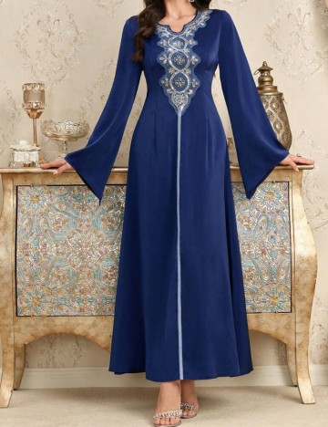 Rochie maxi Shein, albastru