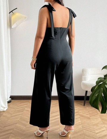 Salopetă lungă Shein Curve+, negru