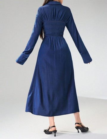 Rochie midi Shein, albastru