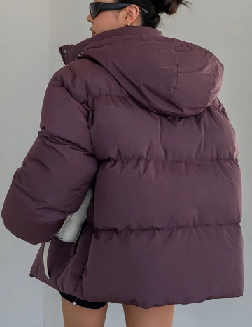 Geacă Shein DAZY, mov