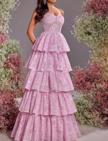 Rochie maxi Shein, roz