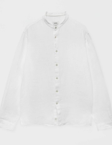 Cămașă Pull&Bear, alb