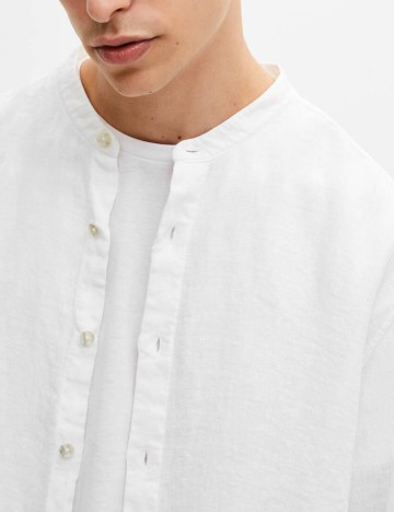 Cămașă Pull&Bear, alb