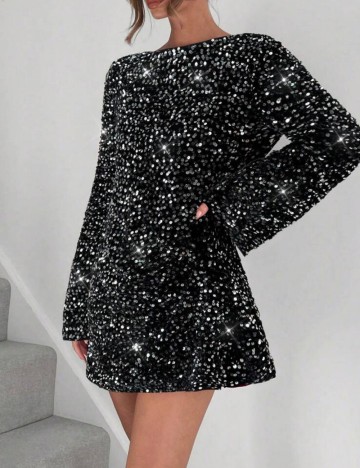 Rochie mini Shein, negru