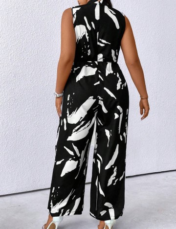 Salopetă lungă Shein Curve+, negru