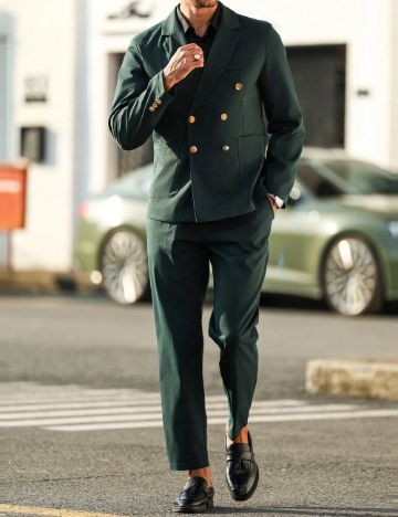 Costum Shein MANFINITY, verde