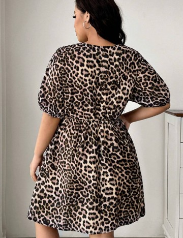 Rochie mini Shein Curve+, maro
