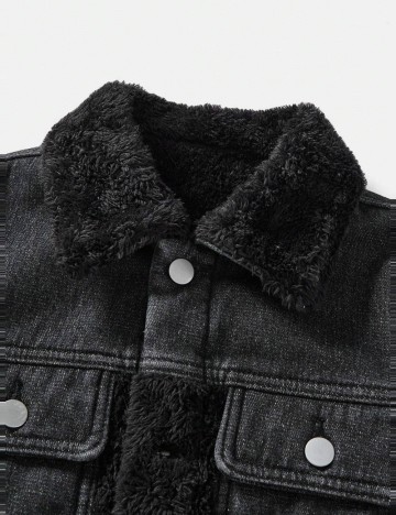 Jachetă Shein, negru