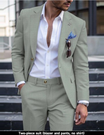 Costum Shein MANFINITY, verde