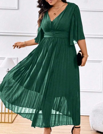 Rochie midi Shein, verde