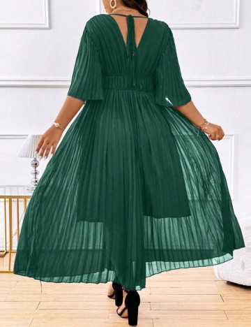 Rochie midi Shein, verde