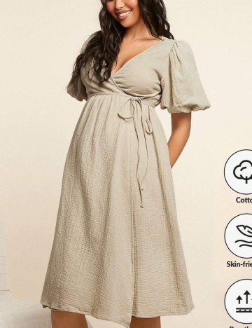 Rochie midi Shein, bej