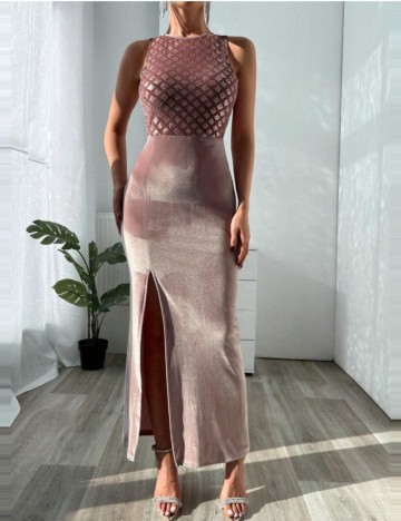 Rochie maxi Shein, roz