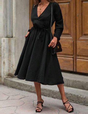 Rochie midi Shein, negru