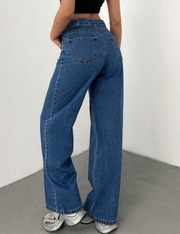 Jeans Shein, albastru