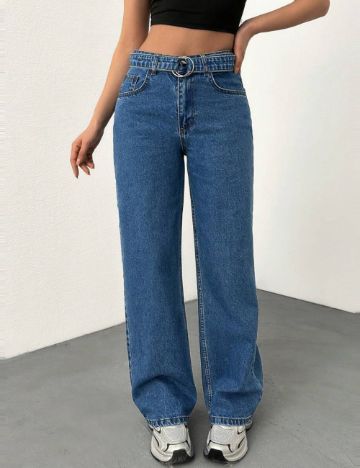 Jeans Shein, albastru