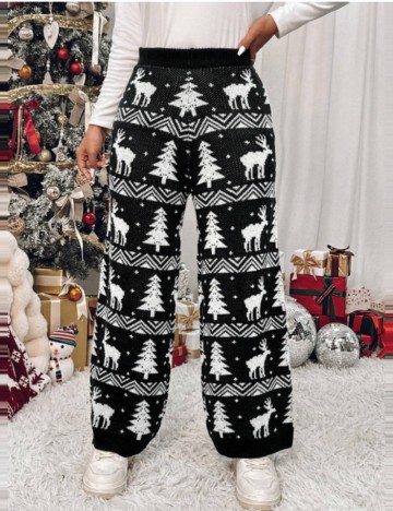 Pantaloni Shein Curve+, mix culori