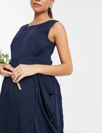 Rochie midi Maya Deluxe, bleumarin