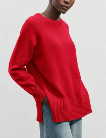 Pulover Shein, roșu
