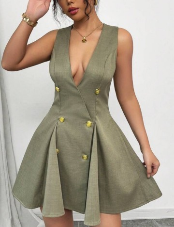 Rochie mini Shein, verde