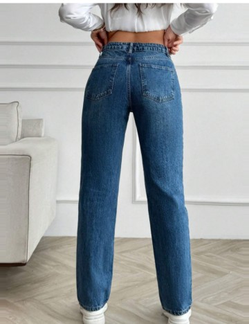 Jeans Shein, albastru