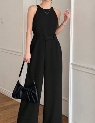 Salopetă lungă Shein, negru