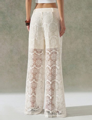 Pantaloni Shein, crem