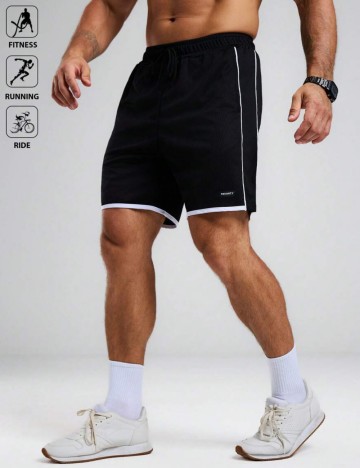 Pantaloni scurți Shein, negru