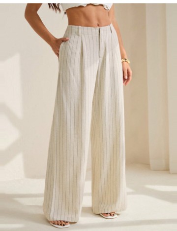 Pantaloni Shein, crem